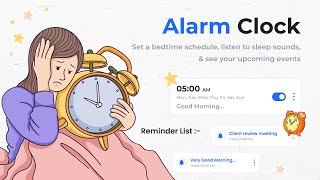 Clock  Simple Alarm Clock, Alarm Clock & Sleep