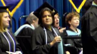 Getting the Diploma, CCSU Graduate Ceremony 2016