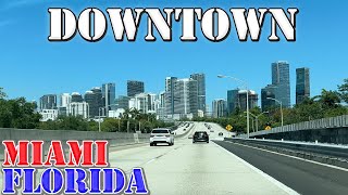 Miami - Florida - 4K Downtown Drive - 2024