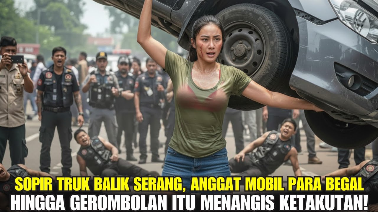 OKNUM PREMAN PALAK SOPIR TRUK FUSO MERAH‼️ GAK TAU DIA ITU INTEL KOPASSUS!