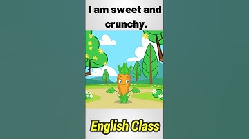 I Am A Carrot | English Class