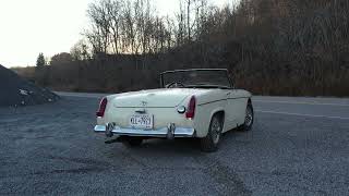 1965 MG Midget Driving