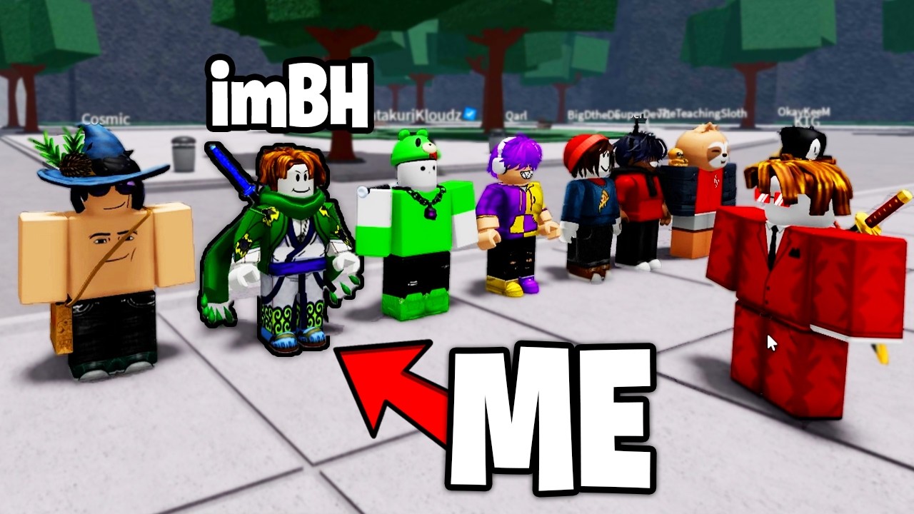 I Went UNDERCOVER in a YOUTUBER Strongest Battlegrounds Tournament