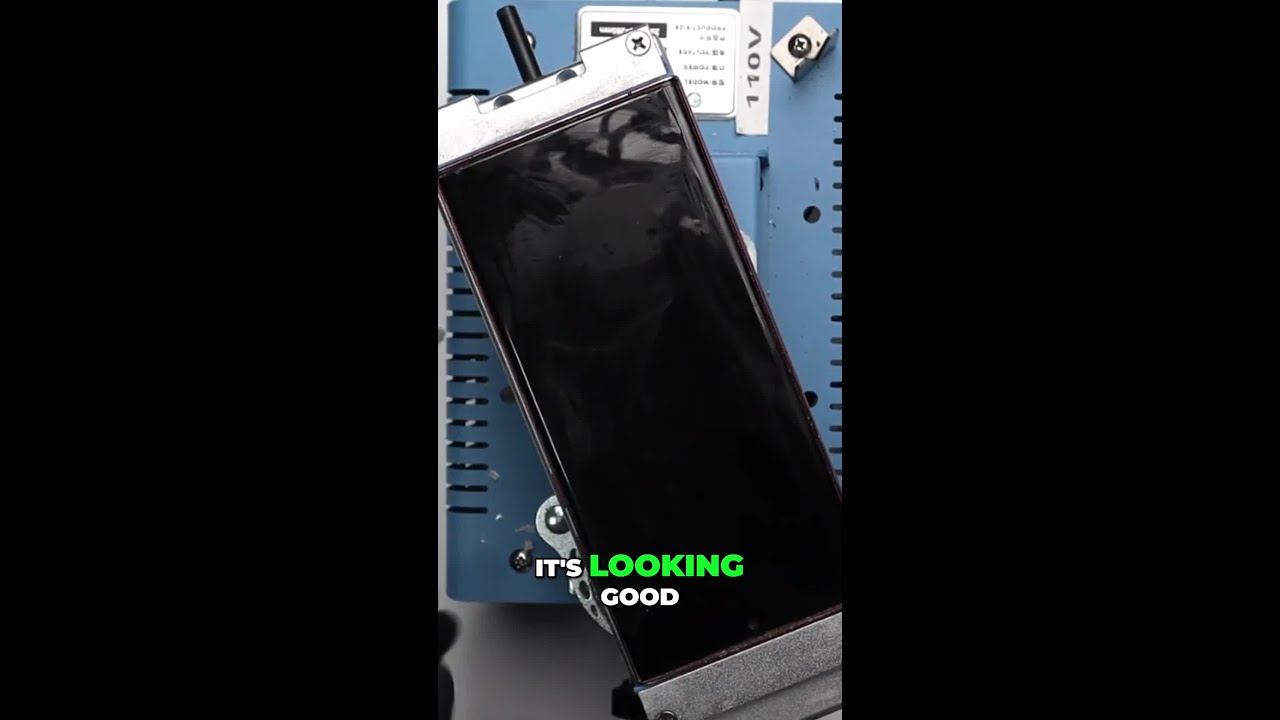 How to Refurb an S22 Ultra Screen Like a Pro! 🧼📱✨ #Shorts