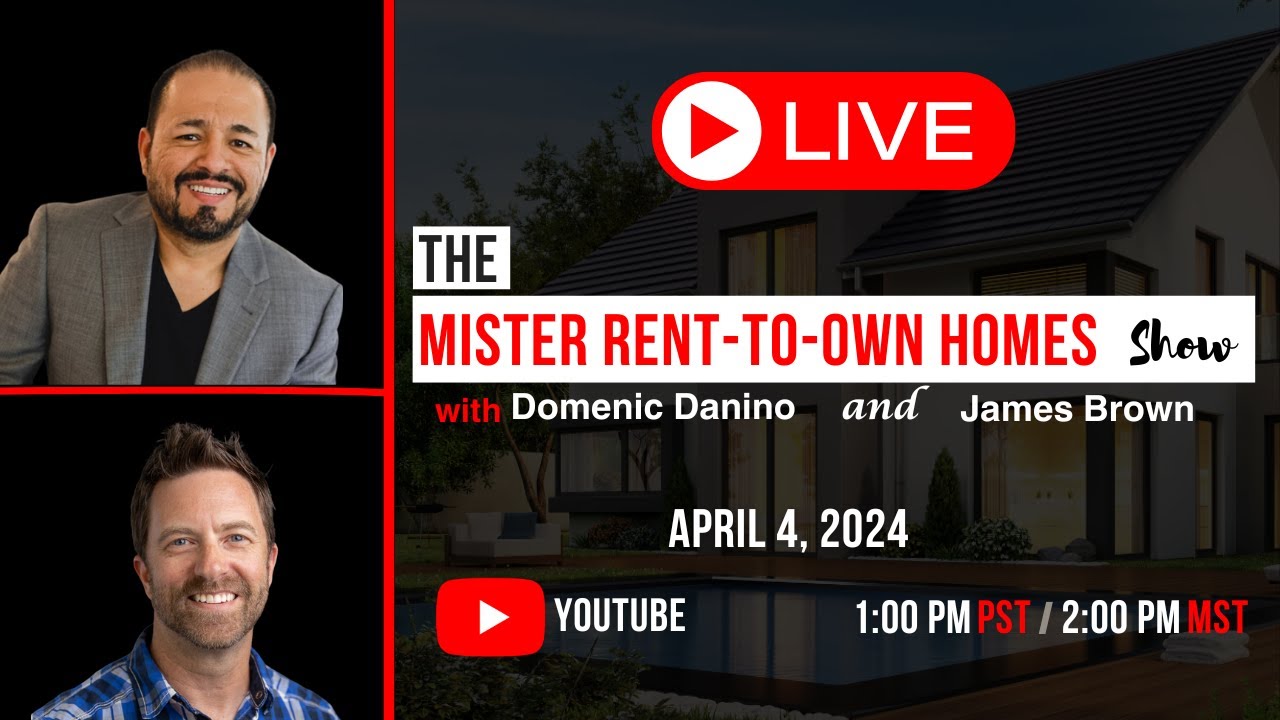 Does our Rent-To-Own Home program also work for Agents purchasing their own properties? #livestream