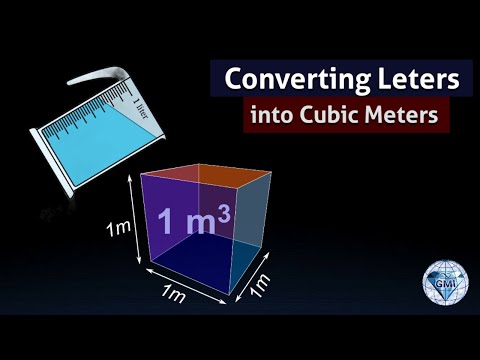 Video: How To Convert Liters To Decimetres