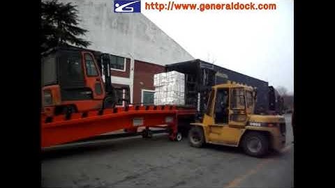 1-Way Mobile Dock (Ramp) Long Load One-Body Type
