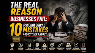 The Real Reason Businesses Fail: 10 Psychological Mistakes Nobody Talks About