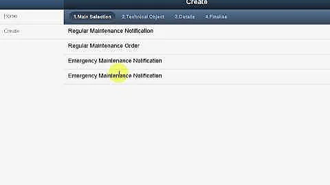 SAP Mobile & Kiosk PM Plant Maintenance: Raise Order / Notifications