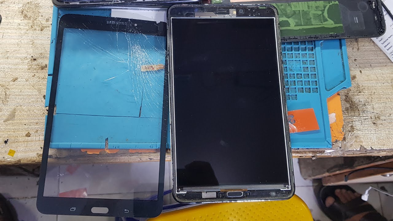 Samsung Galaxy Tab 4 Cracked Touch Glass Replacement Samsung Galaxy