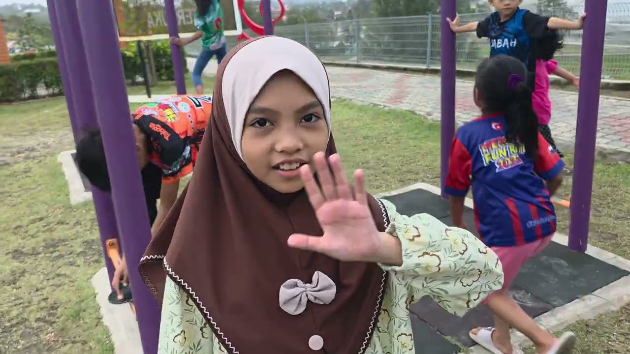 Main taman sebelum berbuka | 1st day puasa