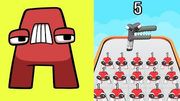 Merge Alphabet Lore Run 3D|#alphabet #mergealphabetlore #alphabetloregame #androidgames