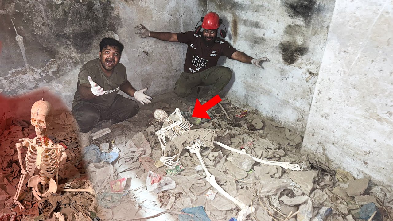 I FOUND HUMAN SKELETON 💀 IN ABANDONED HOUSE | GONE WRONG 
