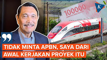 "Drama" Utang Kereta Cepat Whoosh, Luhut: Siapa yang Minta Pakai APBN?!