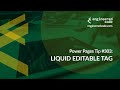 Power Pages Tip #303 - Liquid editable Tag - Engineered Code
