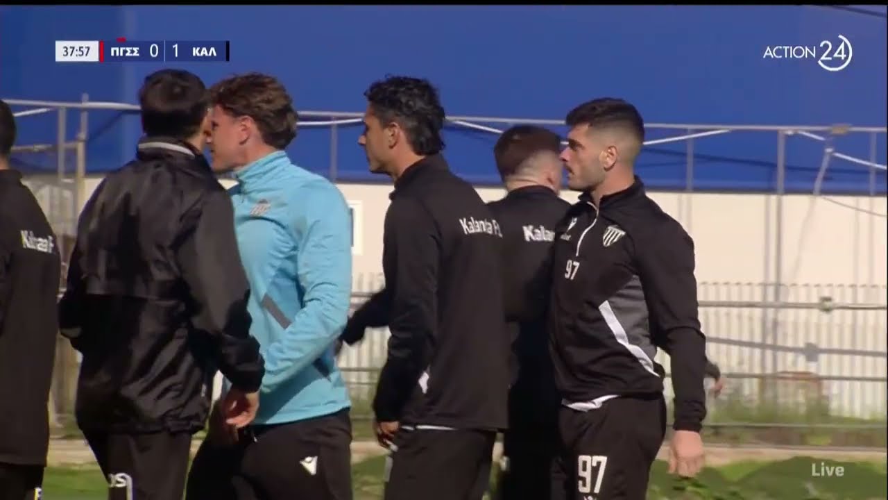 Πανιώνιος - Καλαμάτα οι φάσεις του πρώτου ημιχρόνου και το γκολ της Καλαμάτας