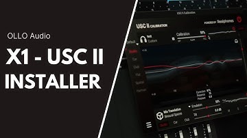 X1 with USC II calibration plugin - Installation guide