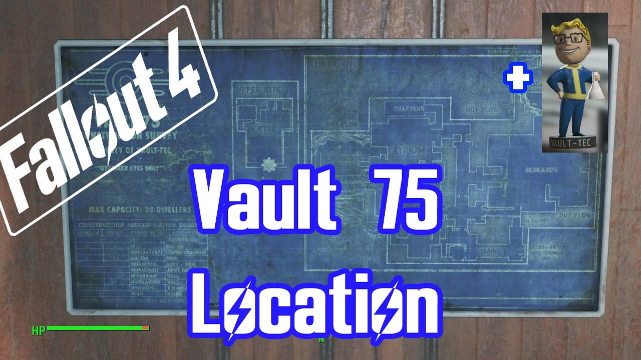 Fallout 4 vault 75 location science bobblehead mission