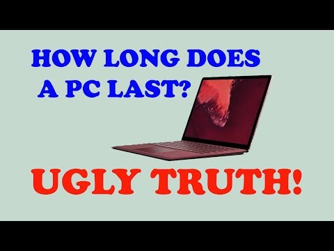 What is the average lifespan of a laptop computer?