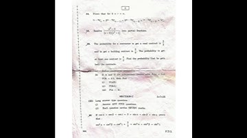 Inter 2nd year || Mathematics 2A question paper 2020 || 2020 govt.paper