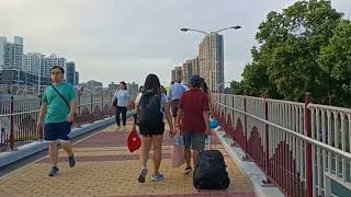 Tsueng Kwan O new foot-bridge