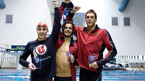 2018 Pac-12 Swimming (M) Championships: Paul Ungur...