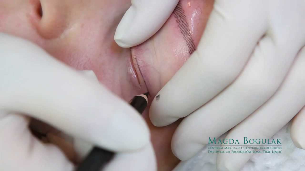 Makijaż permanentny oczu, pigmentacja medyczna, brak rzęs, alopecia 1