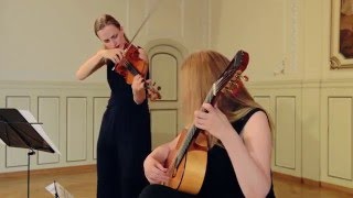 Paganini : Sonata concertata Duo Luminoso ( Laura Zarina, Heike Matthiesen) chords