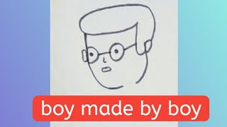 how to made boy by boy#noveen with fun#boy#viralvideo