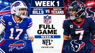 Buffalo Bills vs. Houston Texans Full Game - NFL Week 01 - September 2026