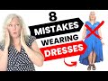 8 Mistakes Wearing Dresses Women Over 50 & 60