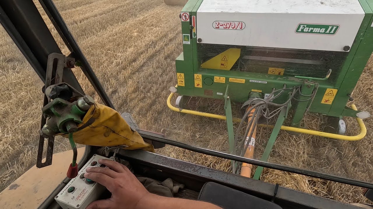 #191 Zdążyć Przed Deszczem | Sipma Farma II Z279/1 & Ursus C-360 ||Prasowanie Słomy & Wymiana Siatki