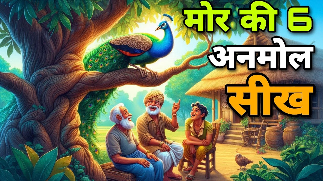 “मोर की 6 अमूल्य सीख | How to become rich? | अमीर बनने का गुप्त राज़ | Nidarinspired