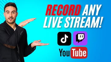 How to Record ANY Live Stream from ANYONE! (YouTube, Twitch, TikTok)
