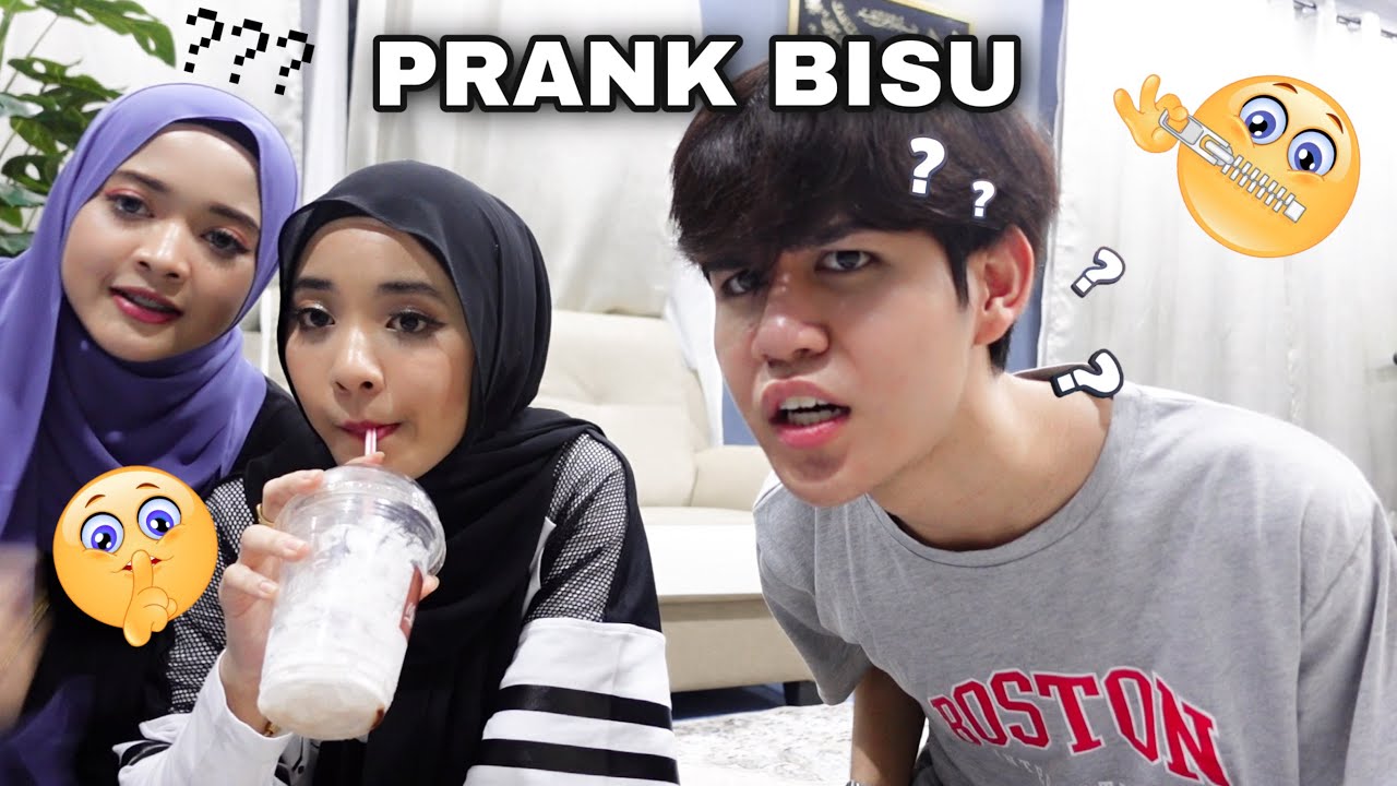 PRANK AKIDDOS BISU 🤣 BERSAMA SYAZAYUSOF DAN FAYUSOF😝
