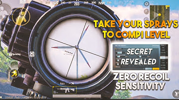 New Update 2.1/2.2 !! Zero Recoil Sensitivity CODE+Control Setting PUBG Mobile | BGMI After Update