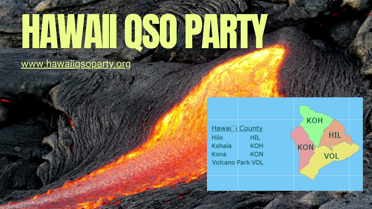 Hawaii QSO Party HF Hawai`i Stations Working the World! HAM RADIO