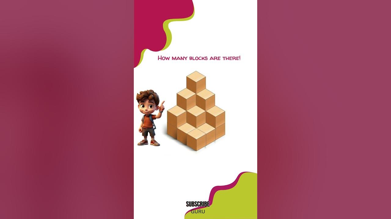 How many blocks are there puzzle counting logic block youtube