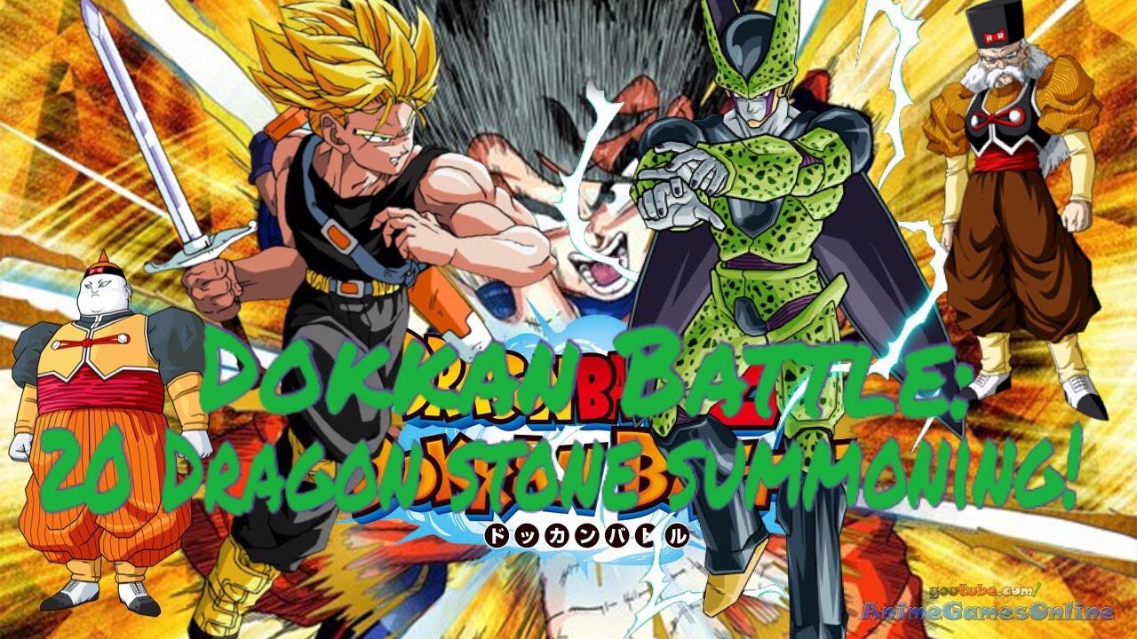 Dokkan Battle: 20 Dragon Stone Summoning! (US)