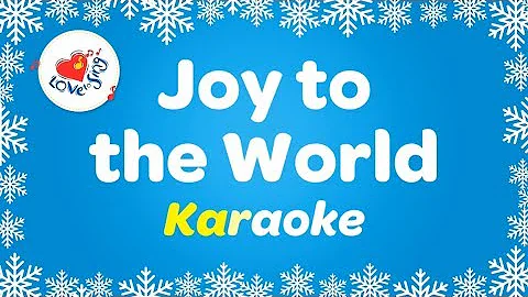 Joy to the World Karaoke Christmas Instrumental Music Only with  Lyrics