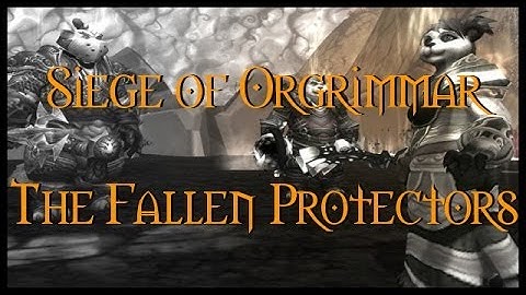 Siege of Orgrimmar | The Fallen Protectors - Flex Raid (11)