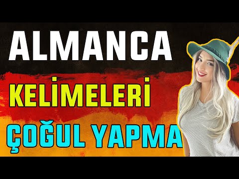 Ders 19 | Almanca A1 Temel Seviye | Almanca Kelimeleri Çoğul Yapma Kuralları