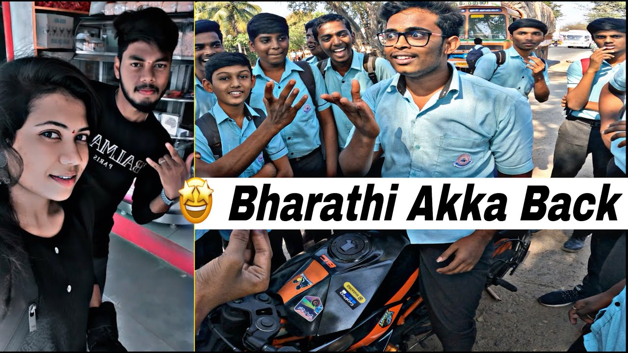 😎Bharathi akka is back | Part 01 | HR one big surprise for you 🤩 | HR