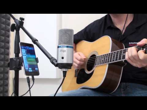 iRig Mic Studio - Ultra-portable large-diaphragm microphone for iPhone, iPad, Mac/PC & Android