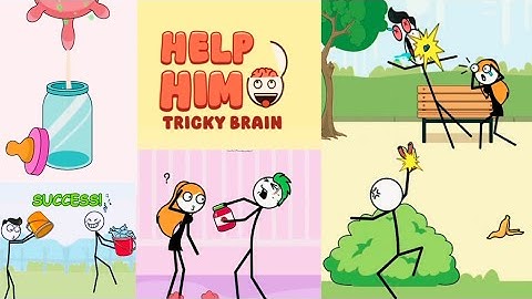 Help him- Tricky Brain! (Level 1-30) #weegoon #helphimtrickybrain