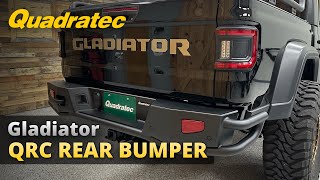 Quadratec QRC Rear Bumper Install & Review for Jeep Gladiator JT
