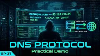 DNS Protocol Practical Project | How DNS Works Live Demo in Hindi