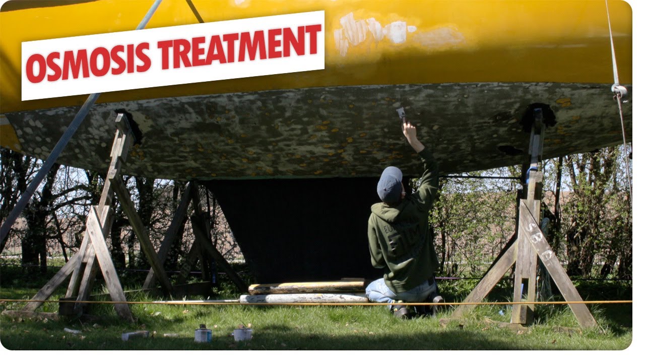 Osmosis tratment on Eranthis (Naver 29) / Removing bottom paint