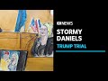 Stormy Daniels details encounter with Donald Trump in court | ABC News