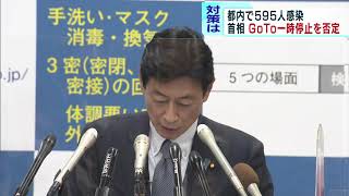 菅総理　GoTo一時停止「まだそこは考えていない」